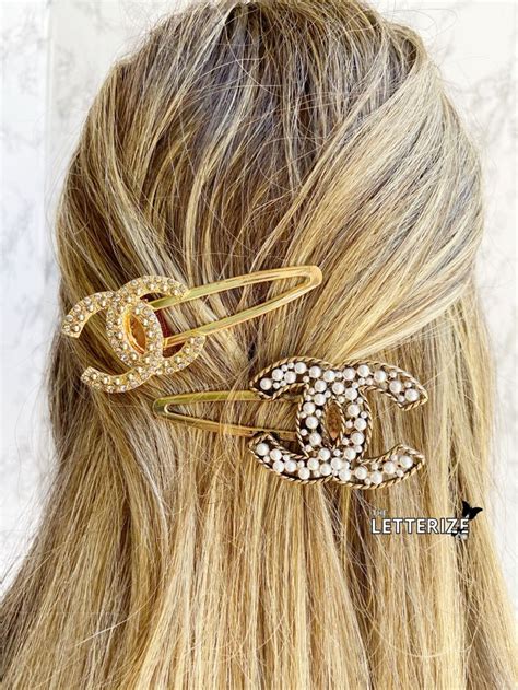 replica chanel hair clips|chanel hair clip vintage.